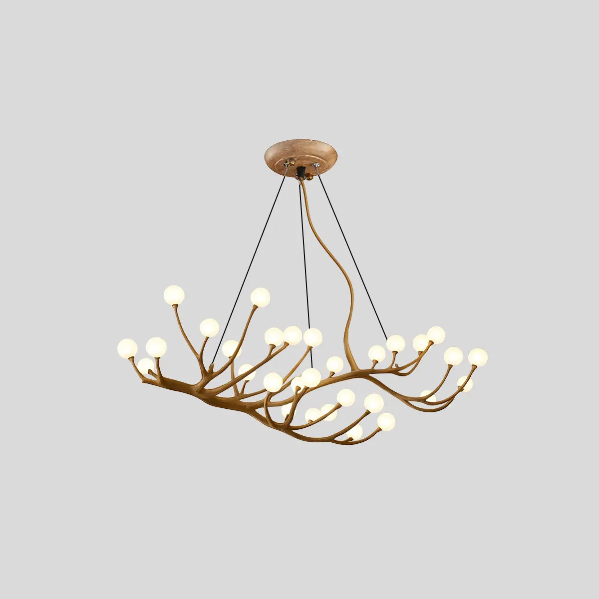 Feyran Arvore Branch Glass Chandelier for Dining Room