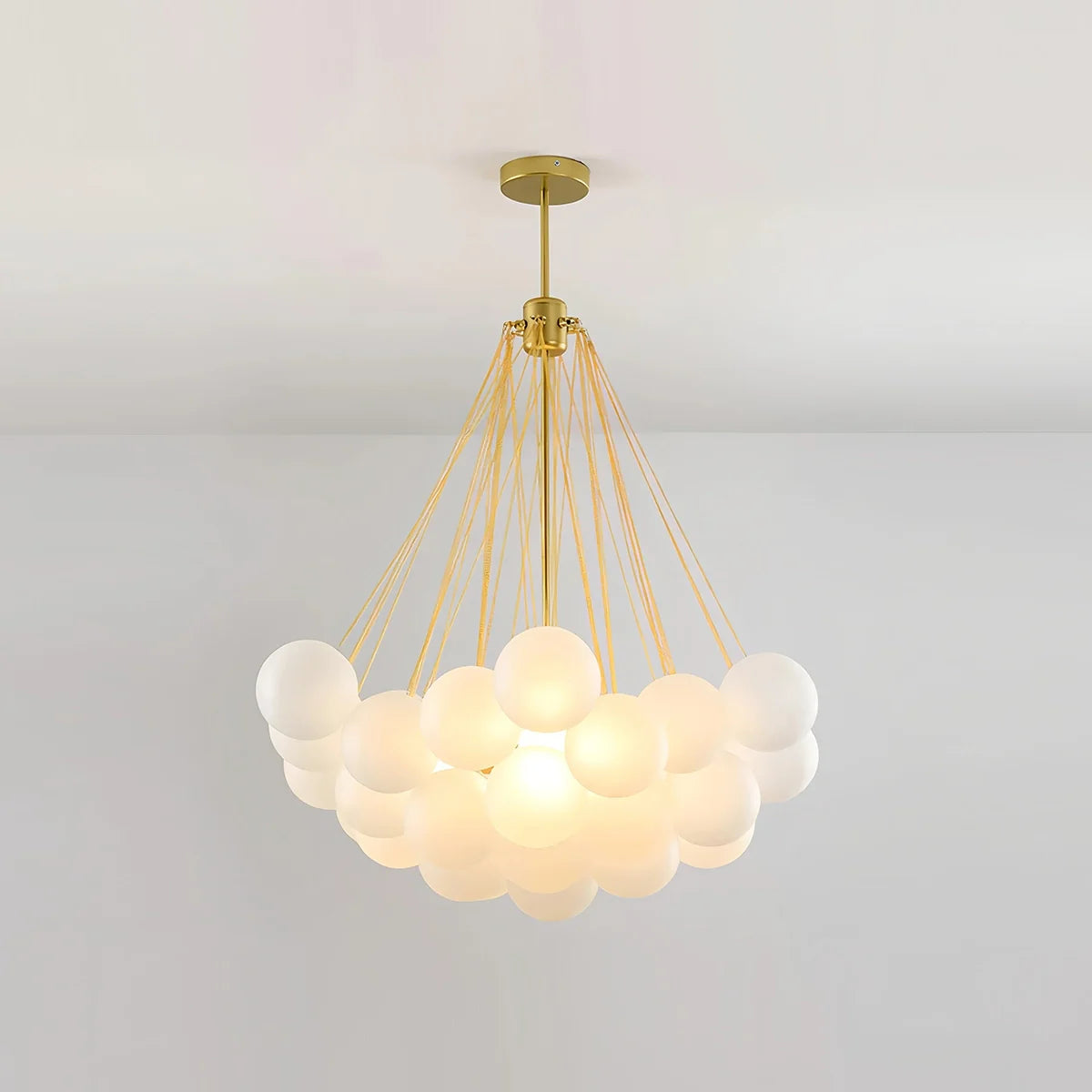 Feyran Modern Bubble Glass Chandelier for Living Room