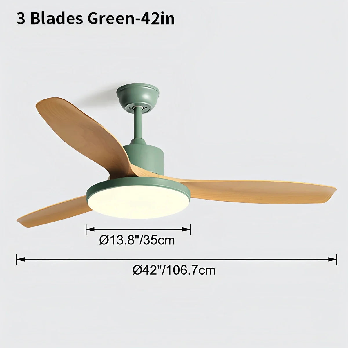 Feyran Scandi Reversible Ceiling Fan with Light