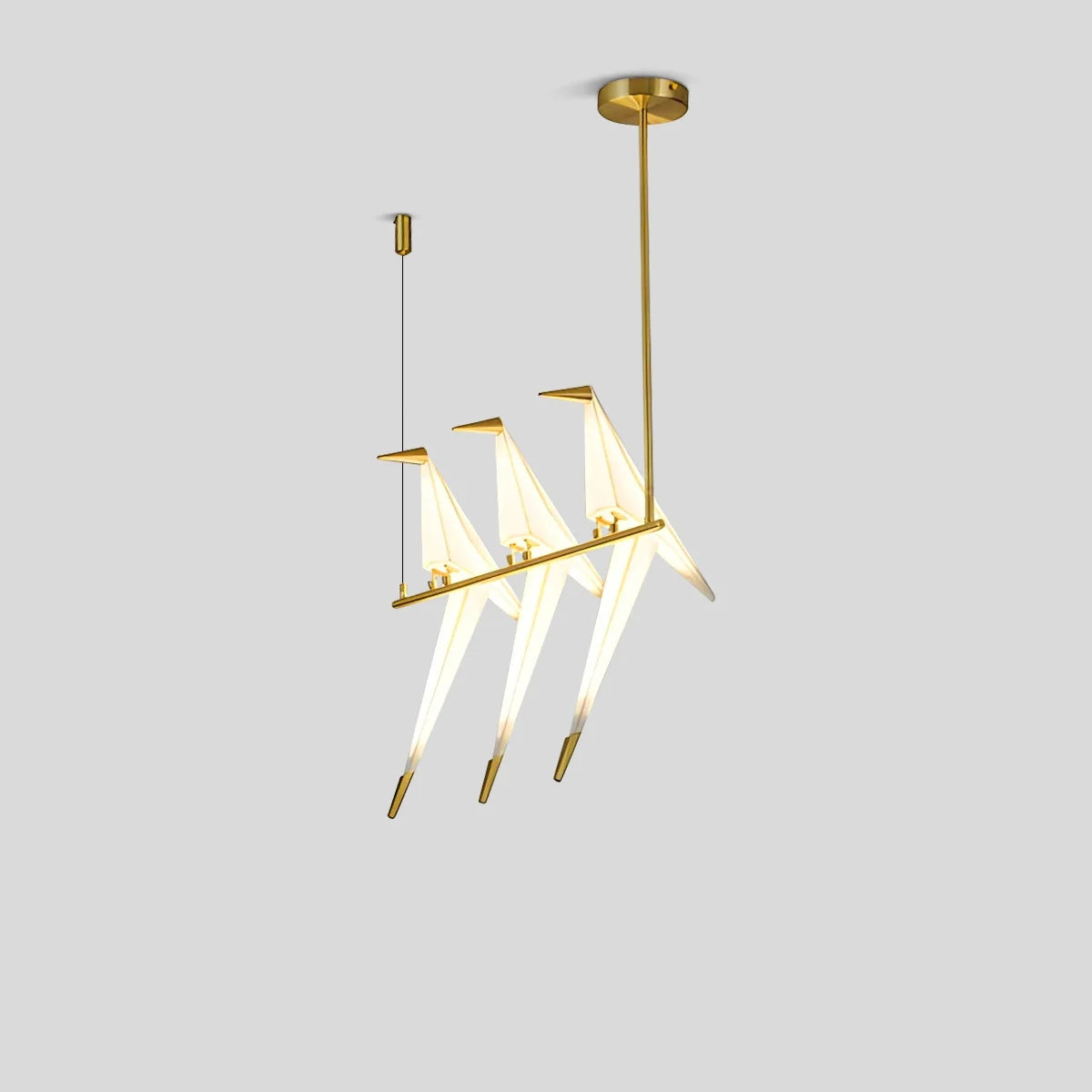 Feyran Paper Crane Bird Chandelier for Dining Room