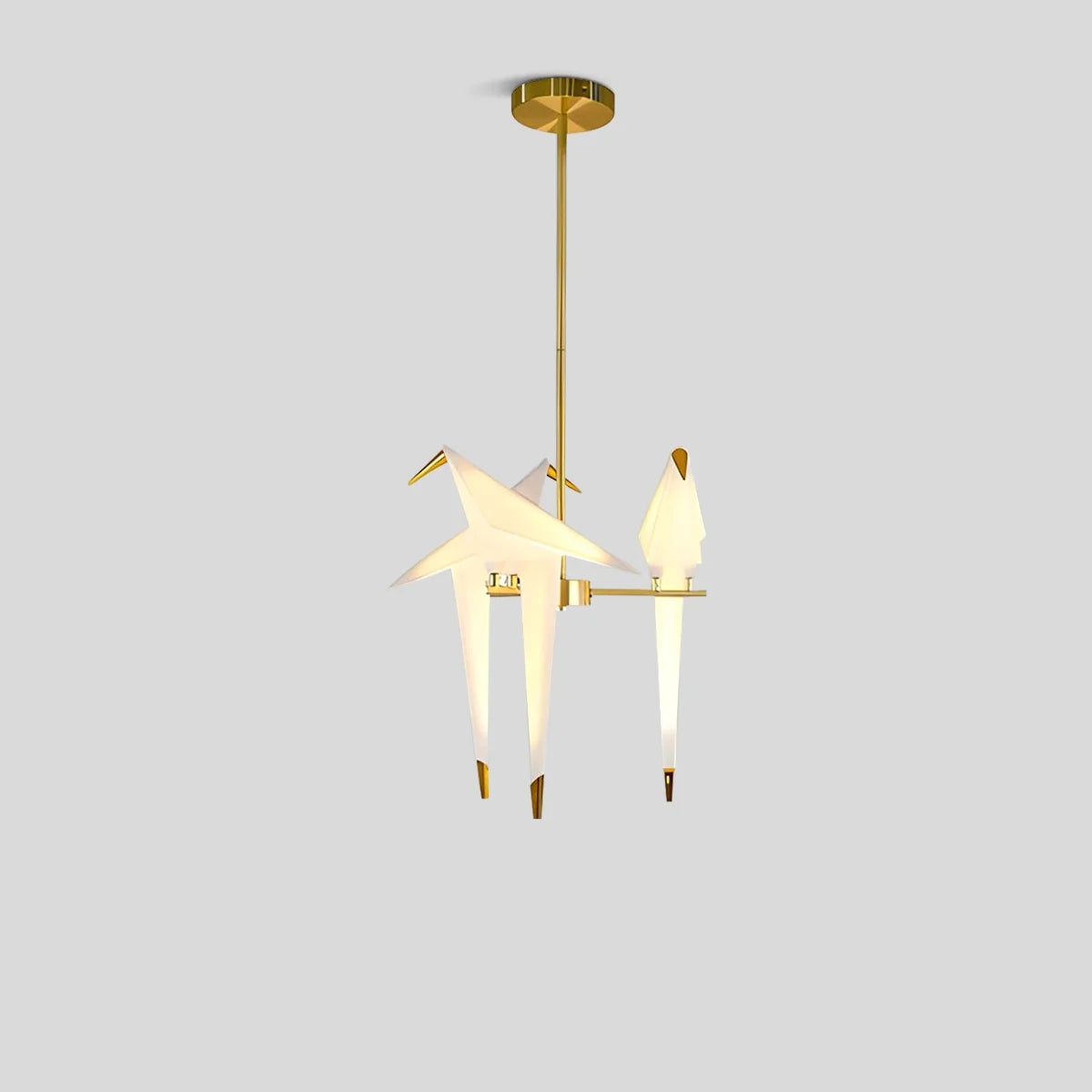 Feyran Paper Crane Bird Chandelier for Dining Room