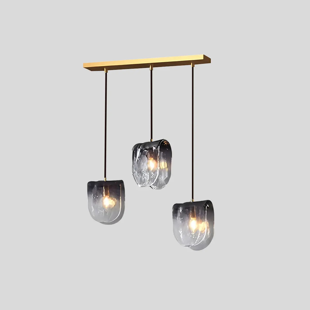 Feyran Modern Gradient Glass Pendant Light for Bedside