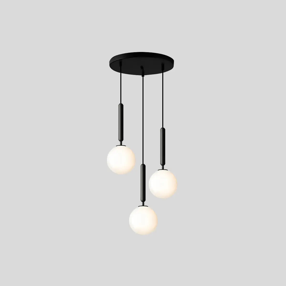 Feyran Temen Globe Glass Pendant Light for Kitchen Island