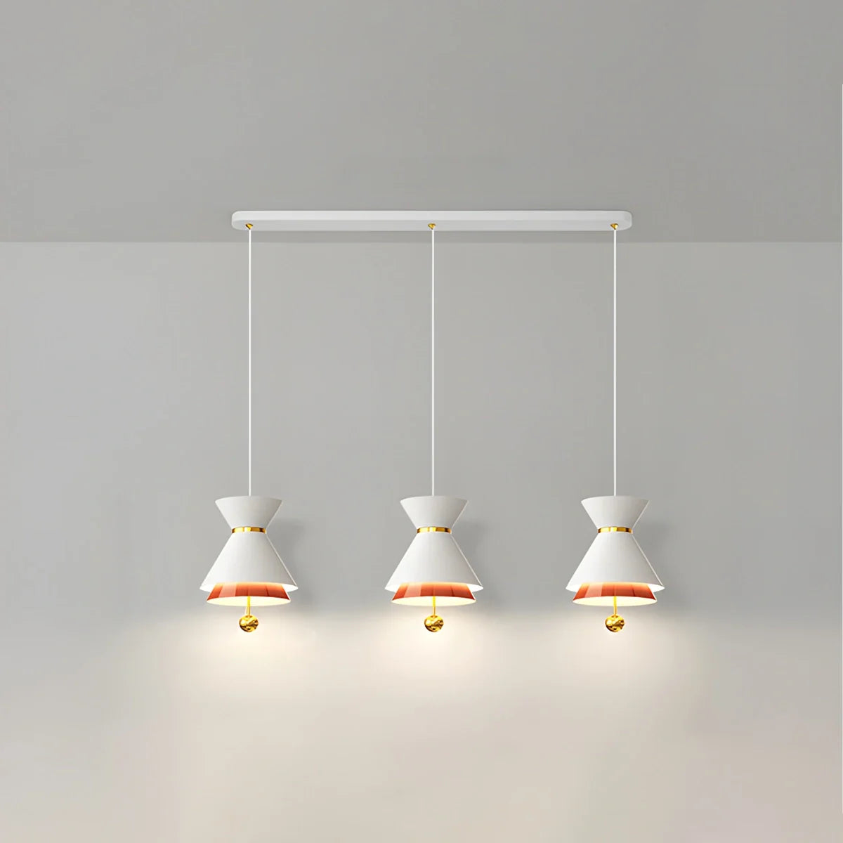 Feyran Modern Minimalist White LED Pendant & Wall Light