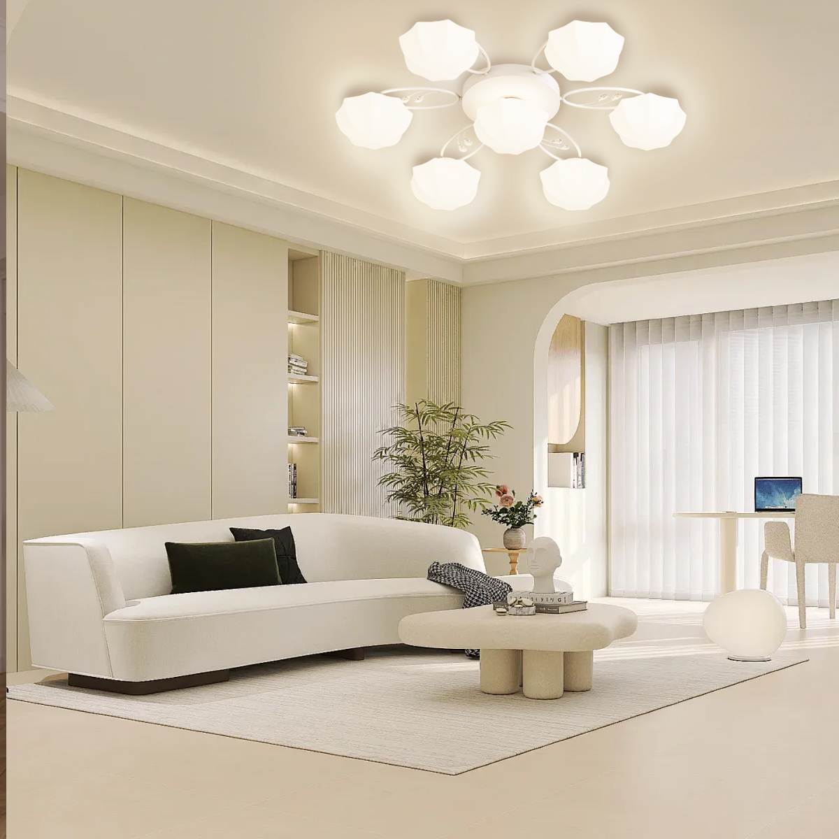 Feyran Light Luxury French Bud Ceiling Lamp