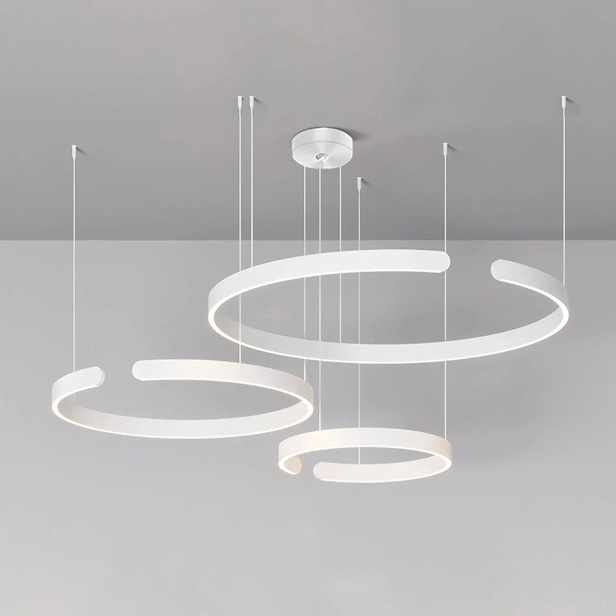 Feyran Modern Ring LED Chandelier for Living Room