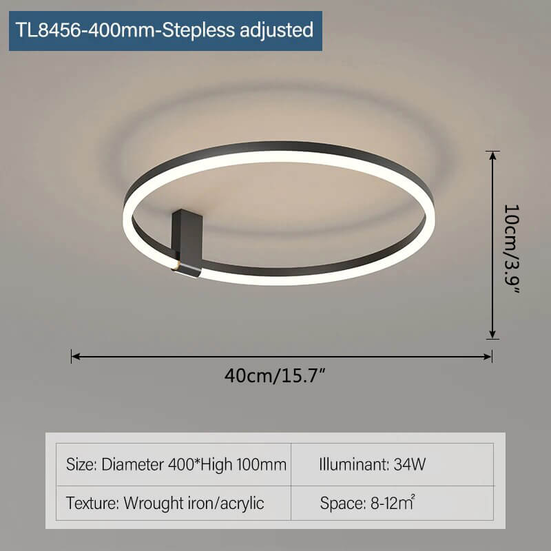 Feyran Nordic Creative Round Ceiling Light