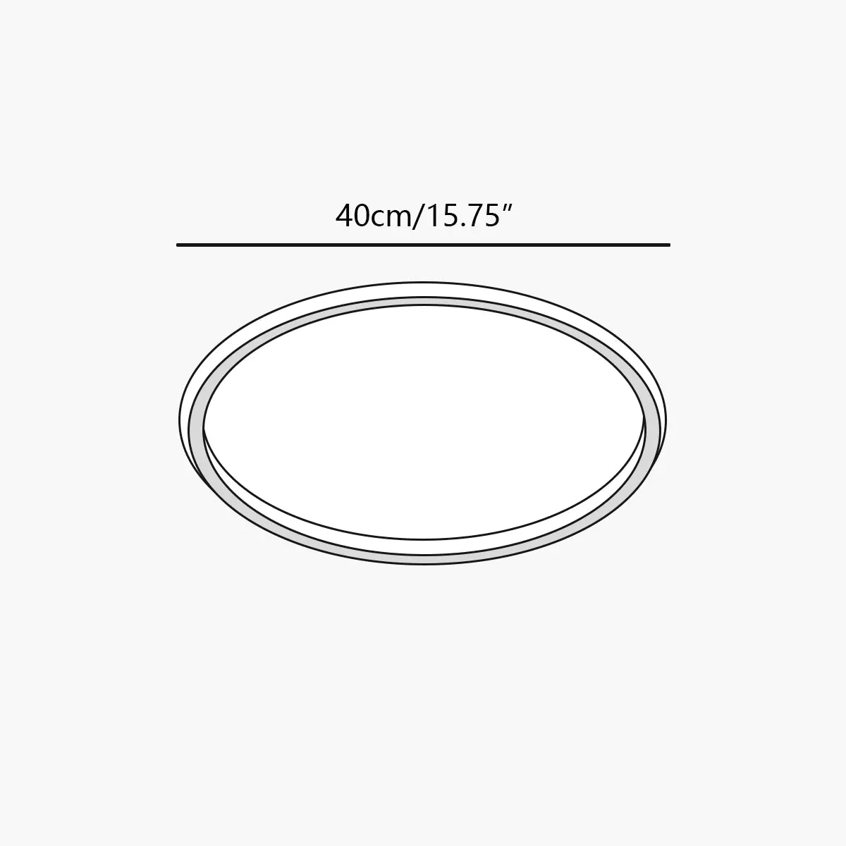 Feyran Nordic Circular Simple LED Ceiling Light