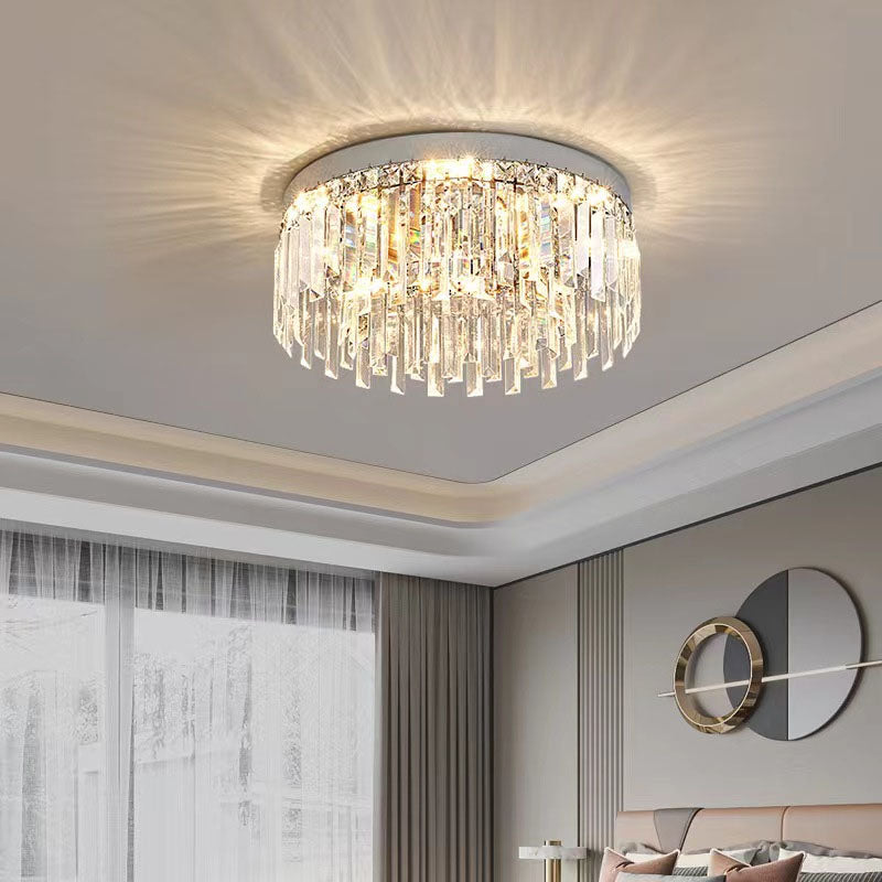 Modern Irregular Crystal Flush Mount Ceiling Light - Living Room| Feyran