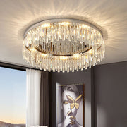 Modern Irregular Crystal Flush Mount Ceiling Light - Living Room| Feyran