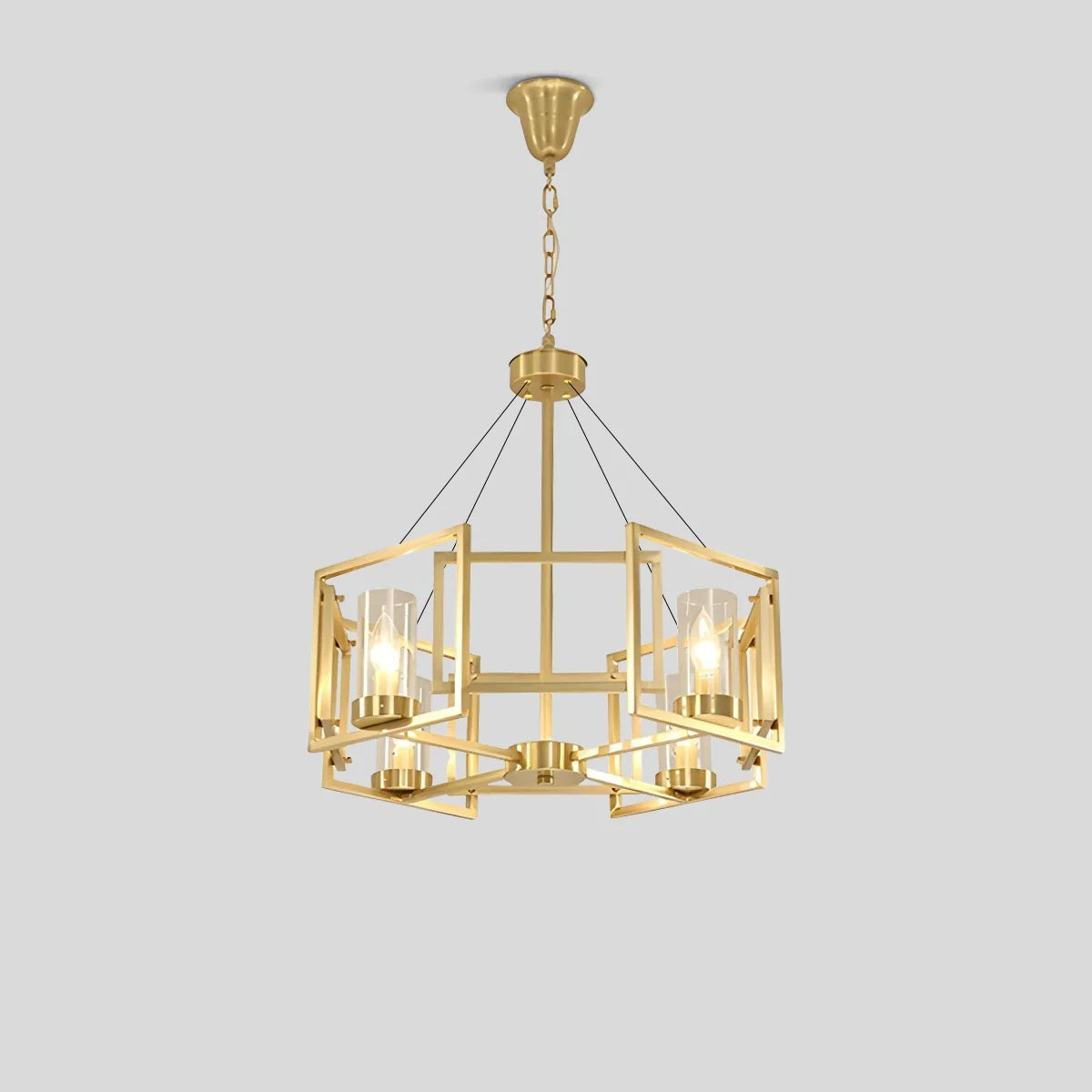 Feyran Modern Luxury All Copper Chandelier