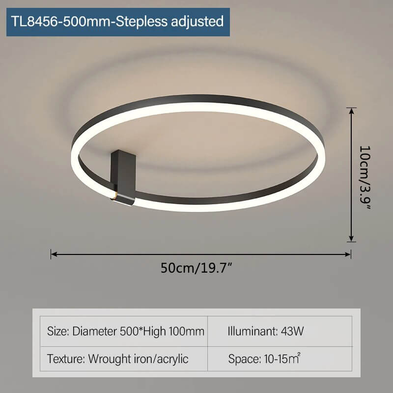 Feyran Nordic Creative Round Ceiling Light