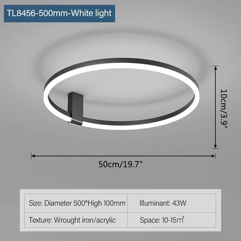 Feyran Nordic Creative Round Ceiling Light