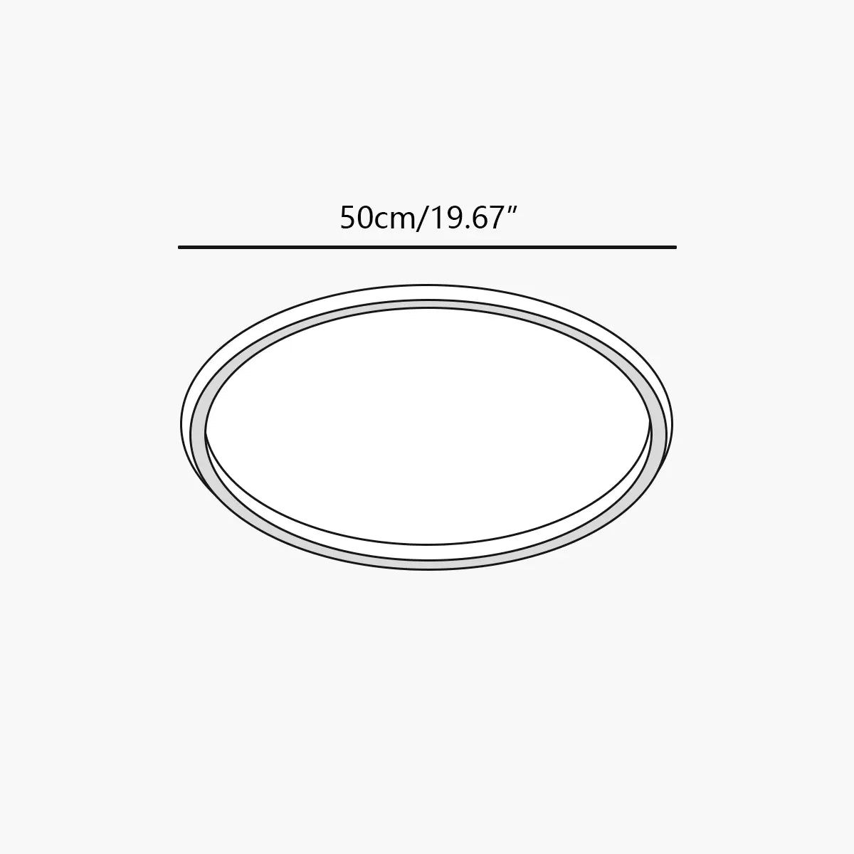 Feyran Nordic Circular Simple LED Ceiling Light