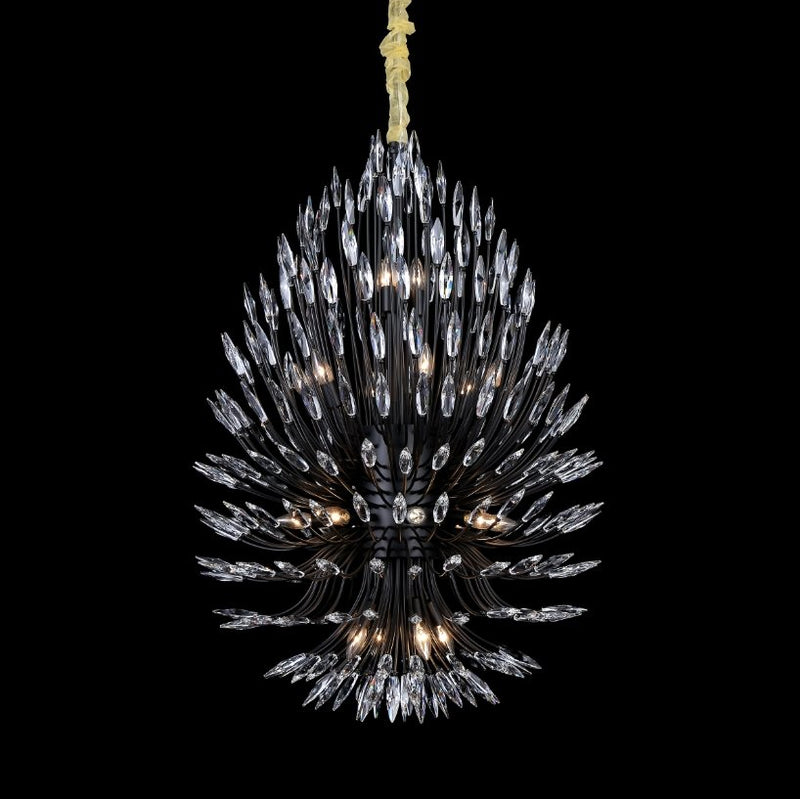 Lily Starburst Crystal Sputnik Chandelier