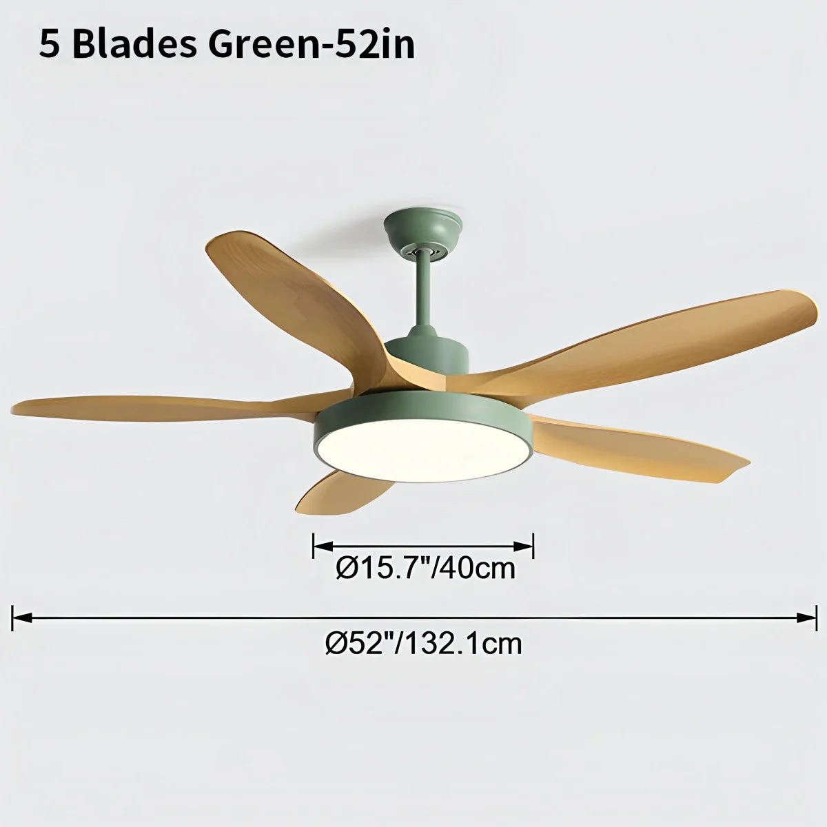 Feyran Scandi Reversible Ceiling Fan with Light