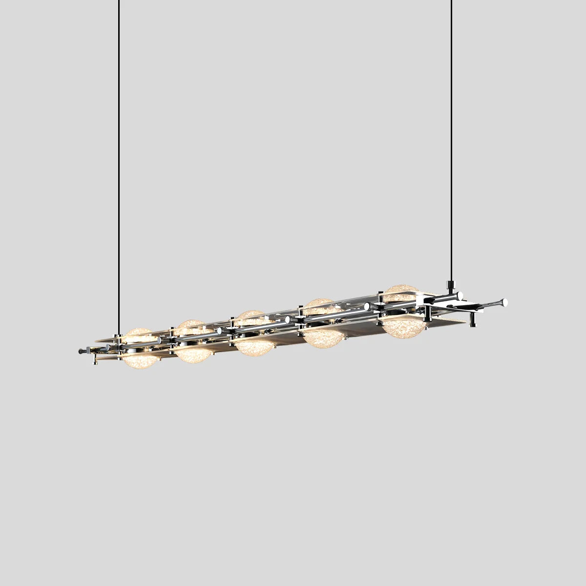 Feyran Italian Light Luxury Long Planetary Pendant Light