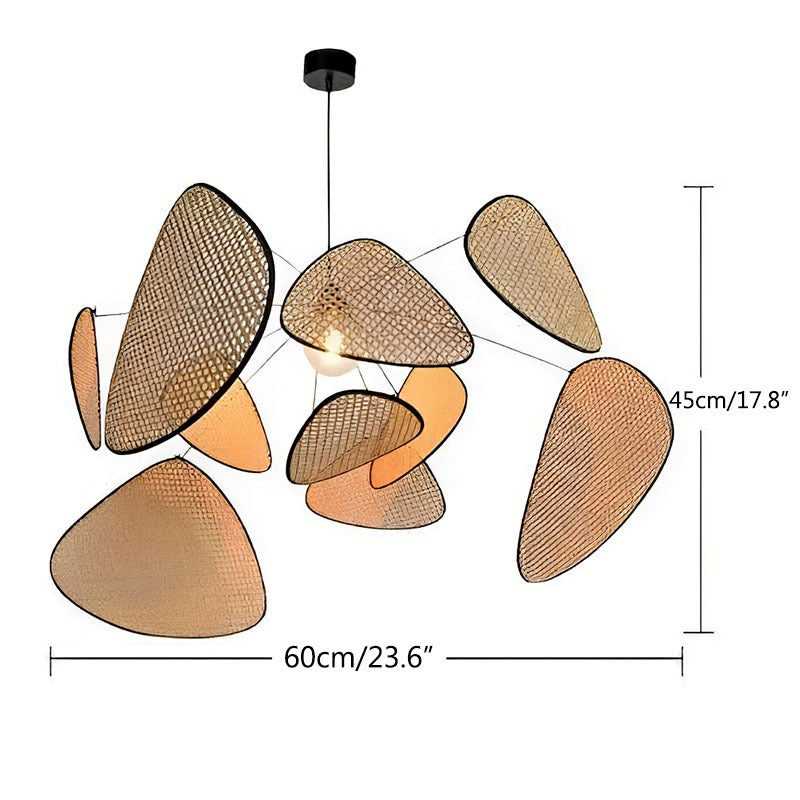 Feyran Screen Cannage Suspension Chandelier