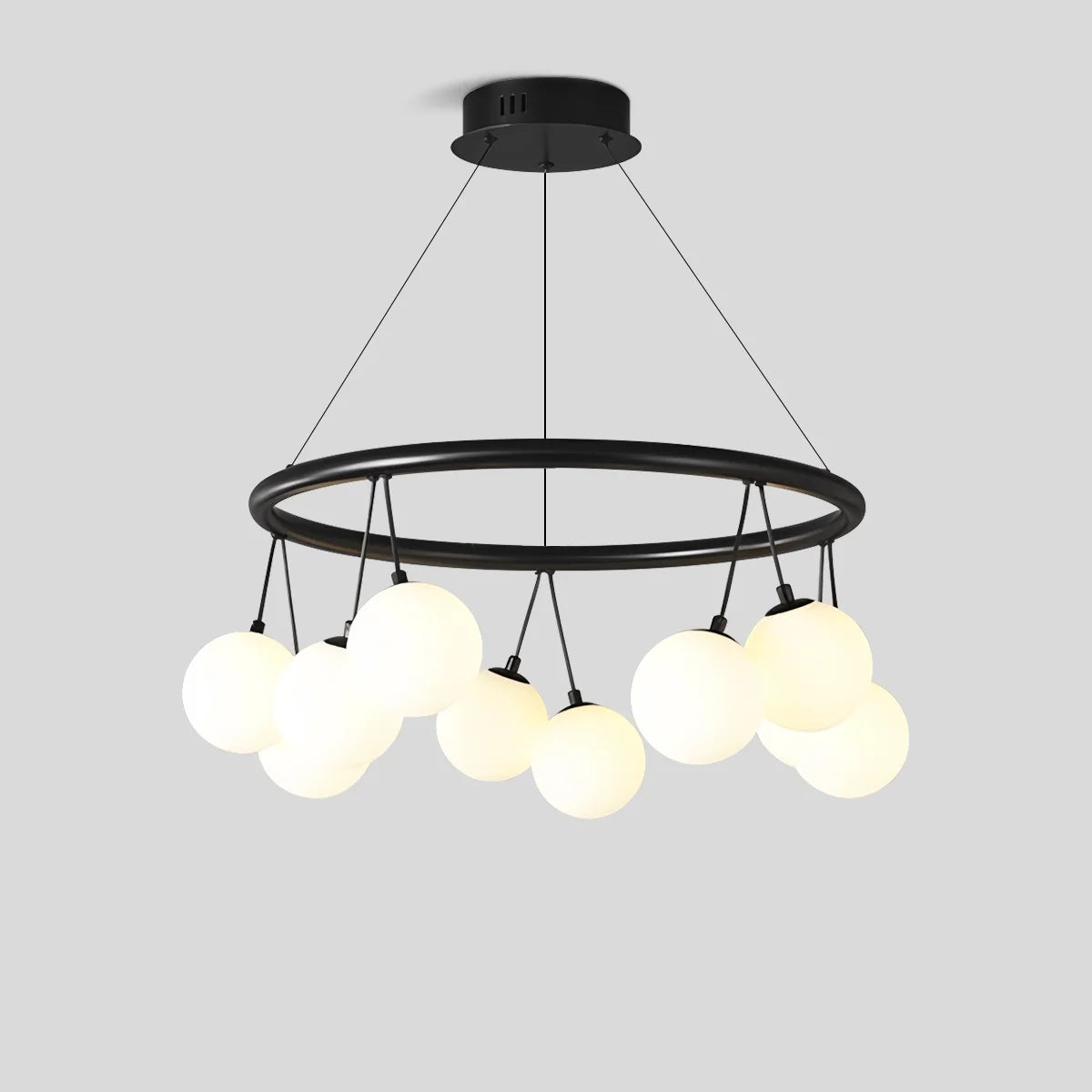 Feyran Valentina Nordic LED Glass Ball Chandelier
