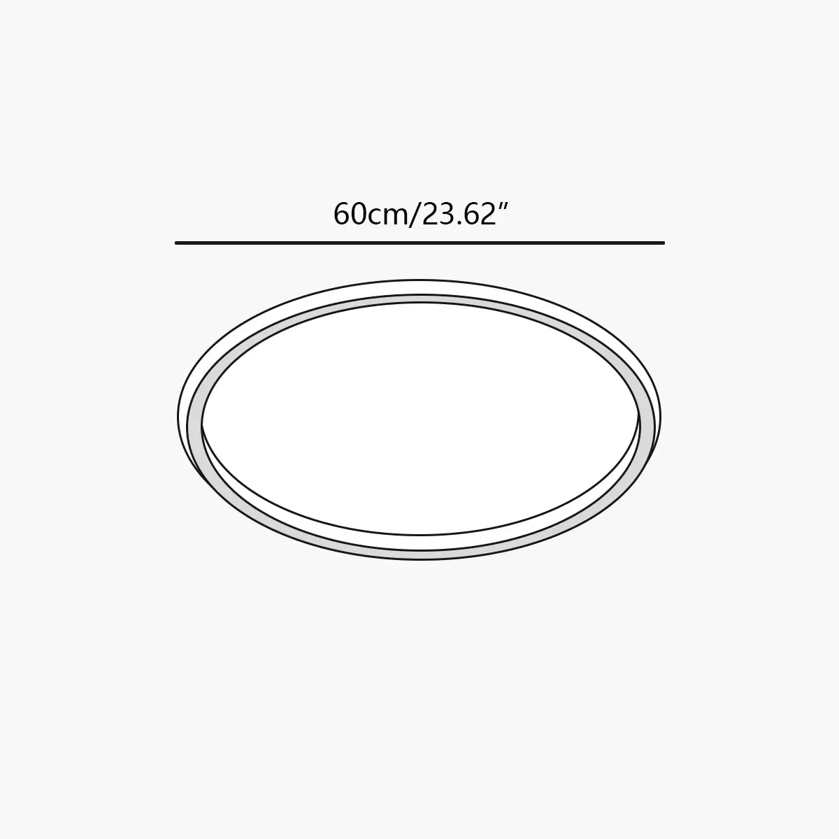 Feyran Nordic Circular Simple LED Ceiling Light