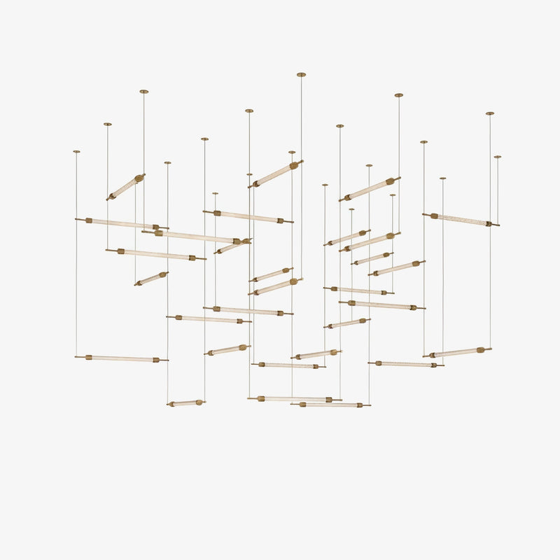 Crystal Grid Customize Chandelier