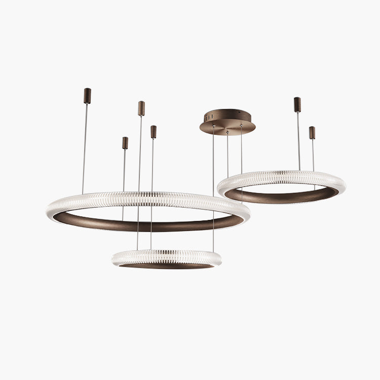 Feyran Nordic Circular Chandelier for Living Room