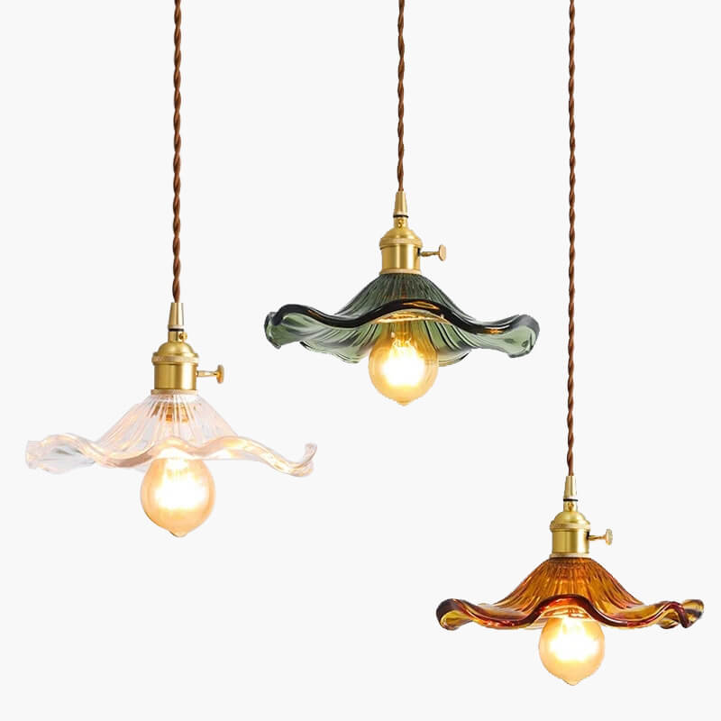 Feyran Nordic Japanese Glass Chandelier for Living Room