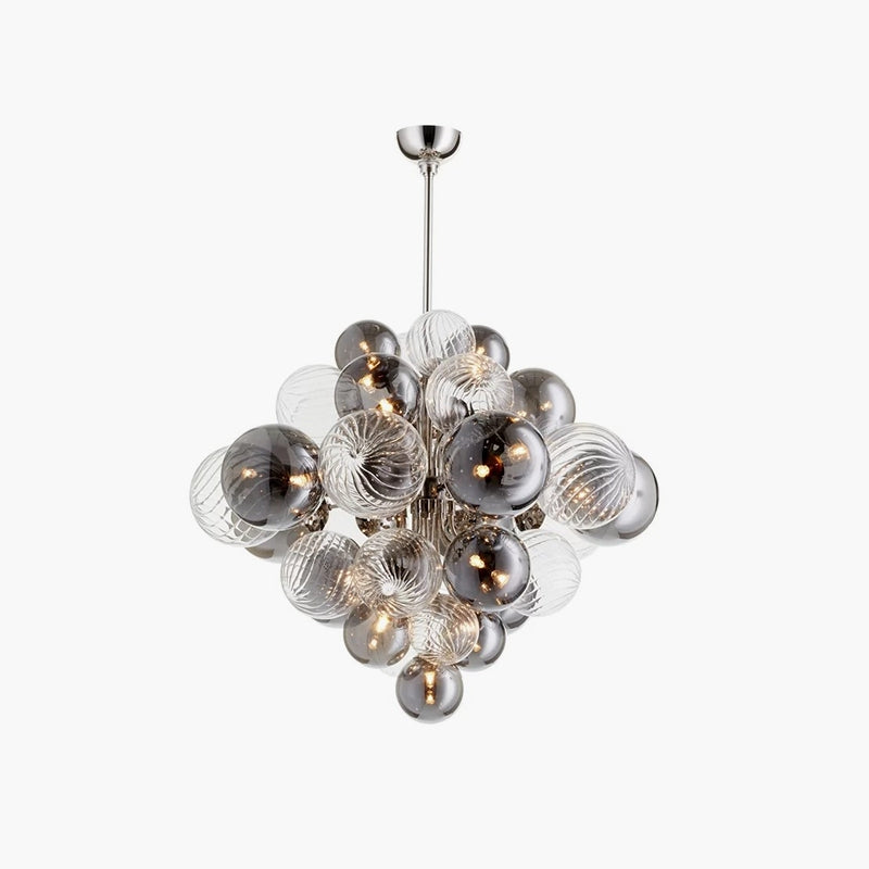 Feyran Nordic Glass Bubble Chandelier