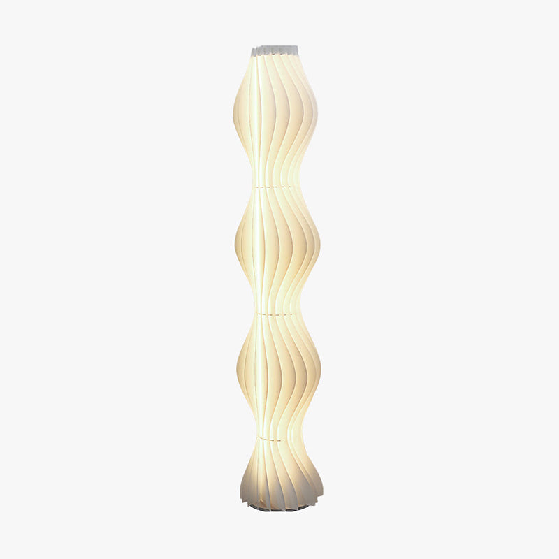 Feyran Wave Column Floor Lamp for Living Room Bedroom