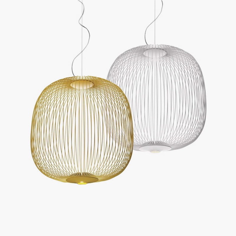 Feyran Foscarini Spokes Bird Cage Pendant Light