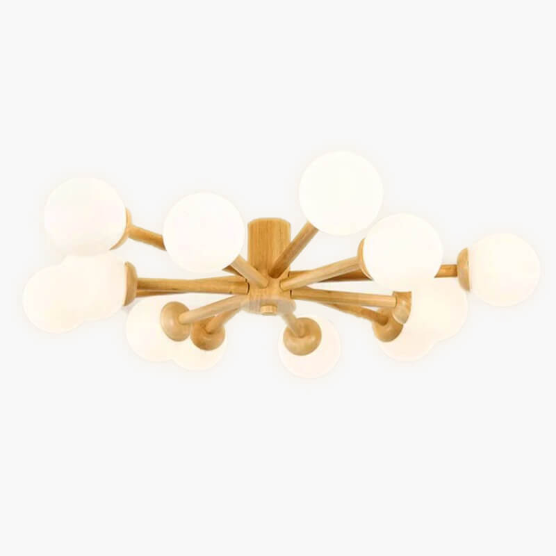 Feyran Nordic Wooden Dining Room Ceiling Light
