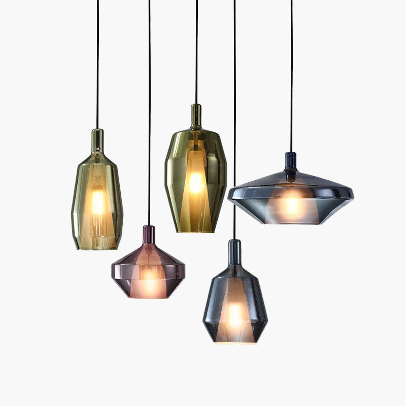 Feyran Modern Minimalist LED Glass Pendant Light for Kitchen