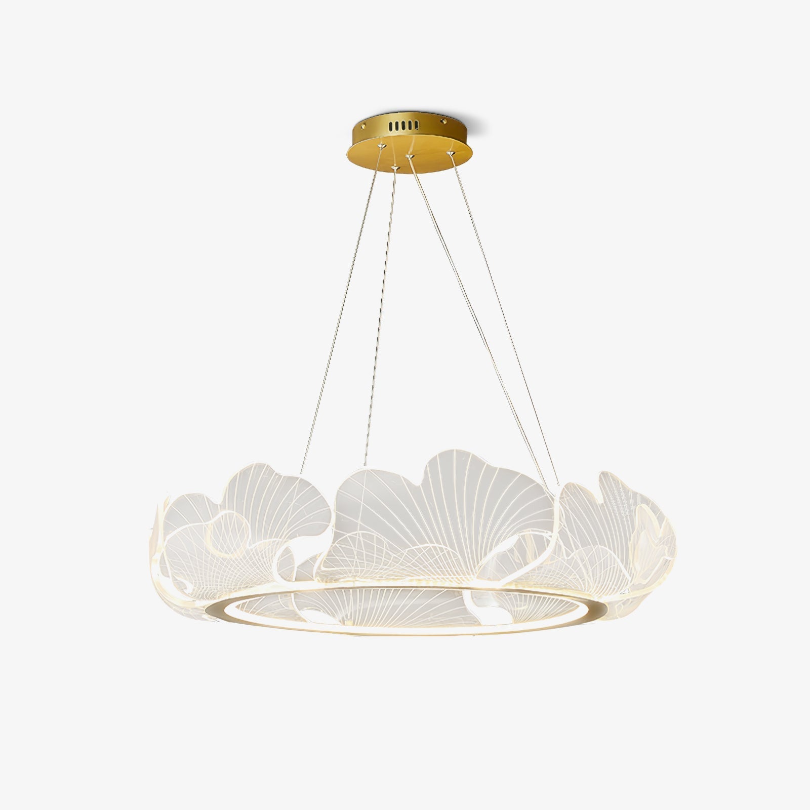 Feyran Ginkgo Leaf Chandelier for Living Room