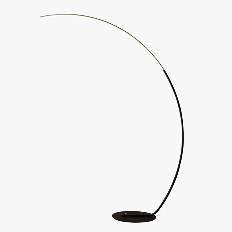 Feyran Crescent Arc LED Floor Lamp for Bedroom
