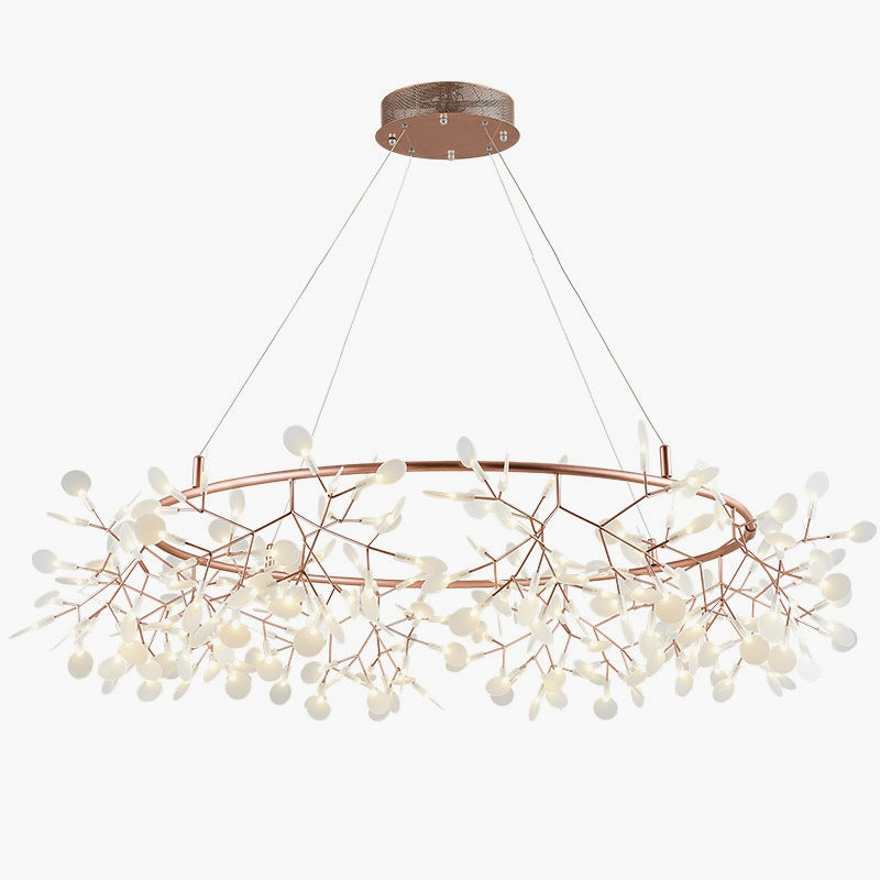 Feyran Branch Firefly Chandelier for Living Room