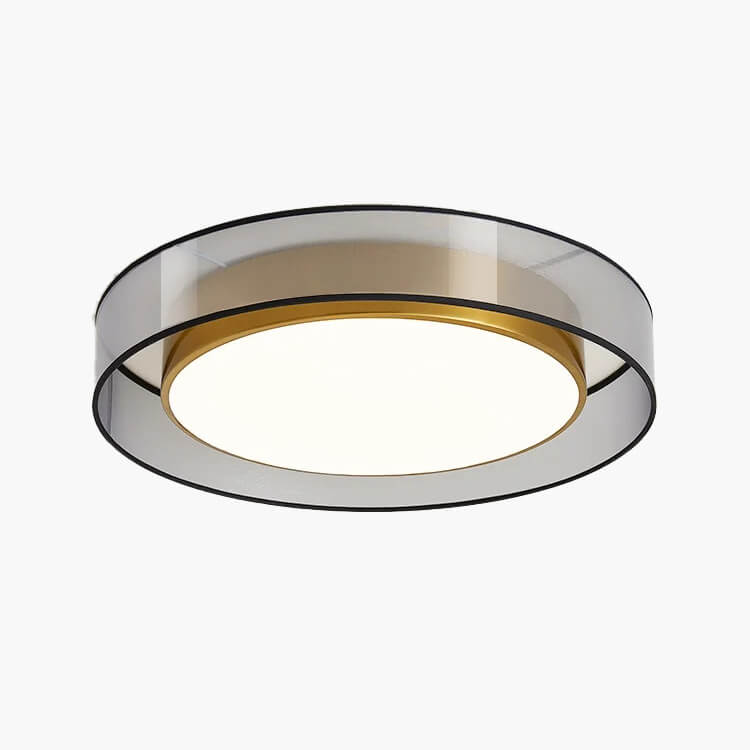 Feyran Simple Round LED Copper Pendant Light Ceiling Lamp
