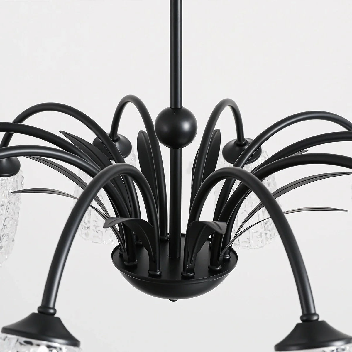 Feyran American Retro Iron Glass Chandelier