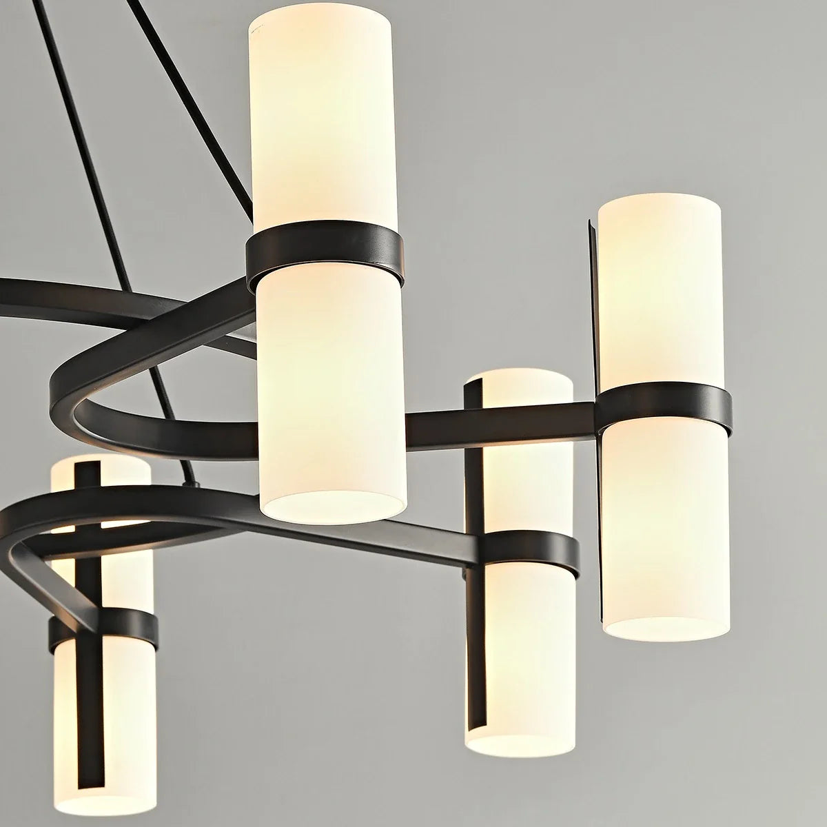 Feyran Nordic Creative Multi-Headed Round Chandelier
