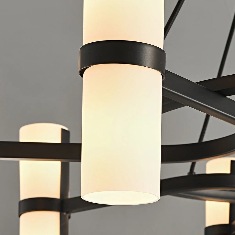 Feyran Nordic Creative Multi-Headed Round Chandelier