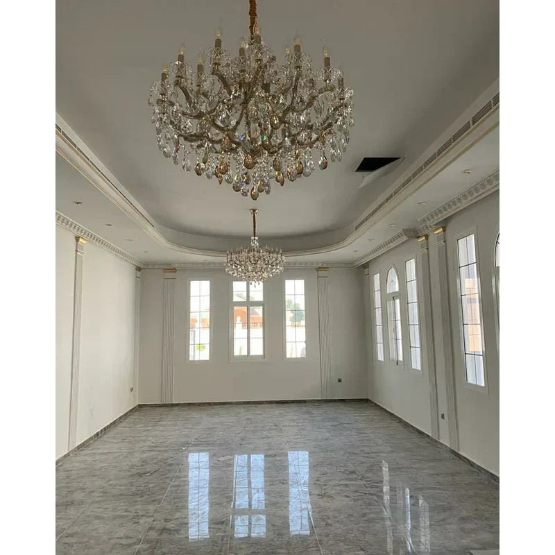 Allumage Extra Wide Classic Crystal Chandelier - Yovalighting