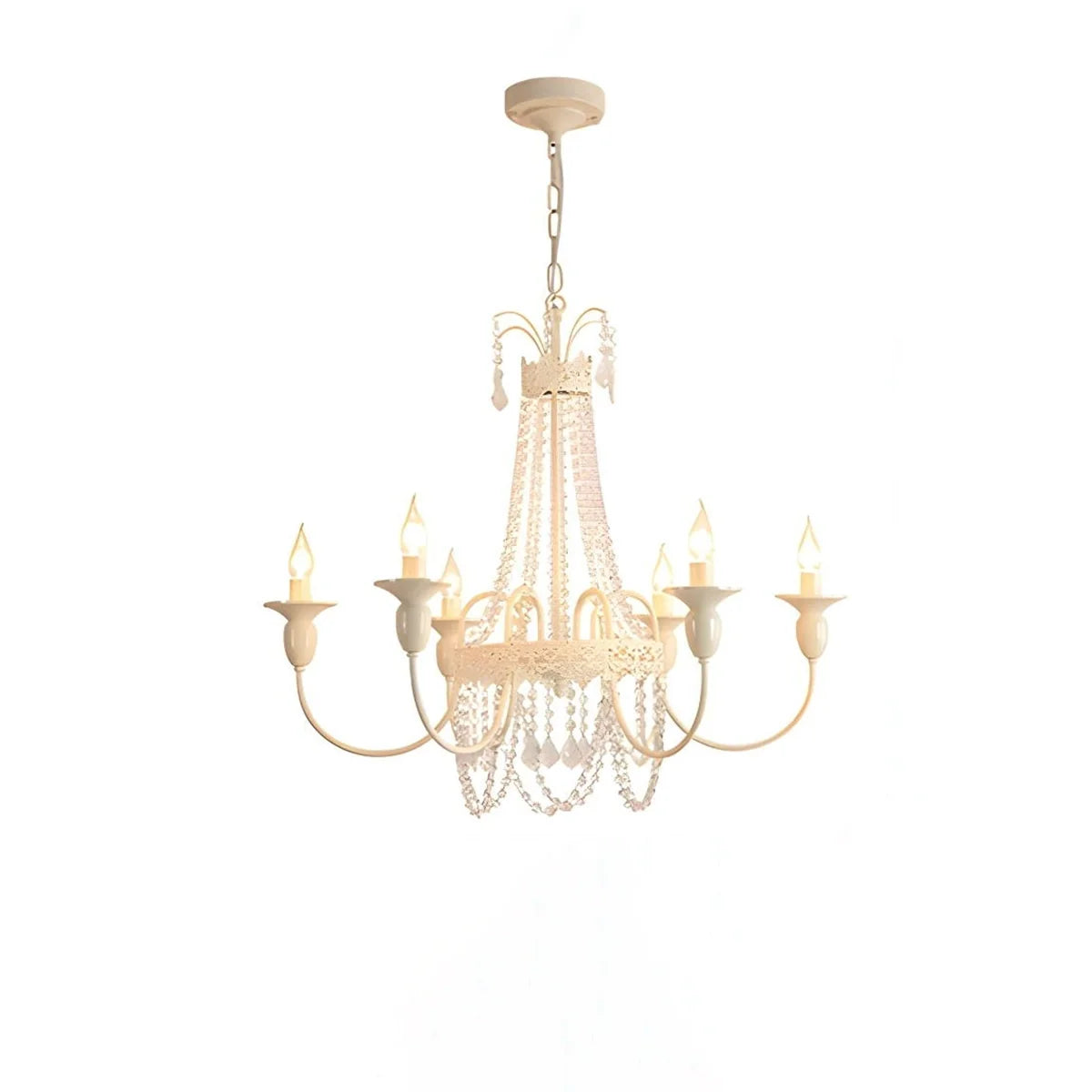 Feyran French Candle Crystal Chandelier