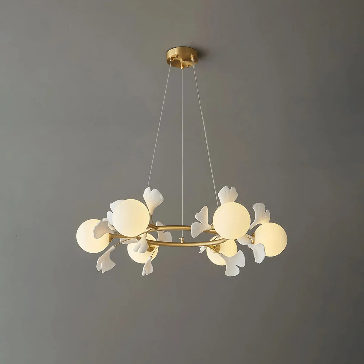 Feyran Evander Ginkgo Chandelier for Dining Area
