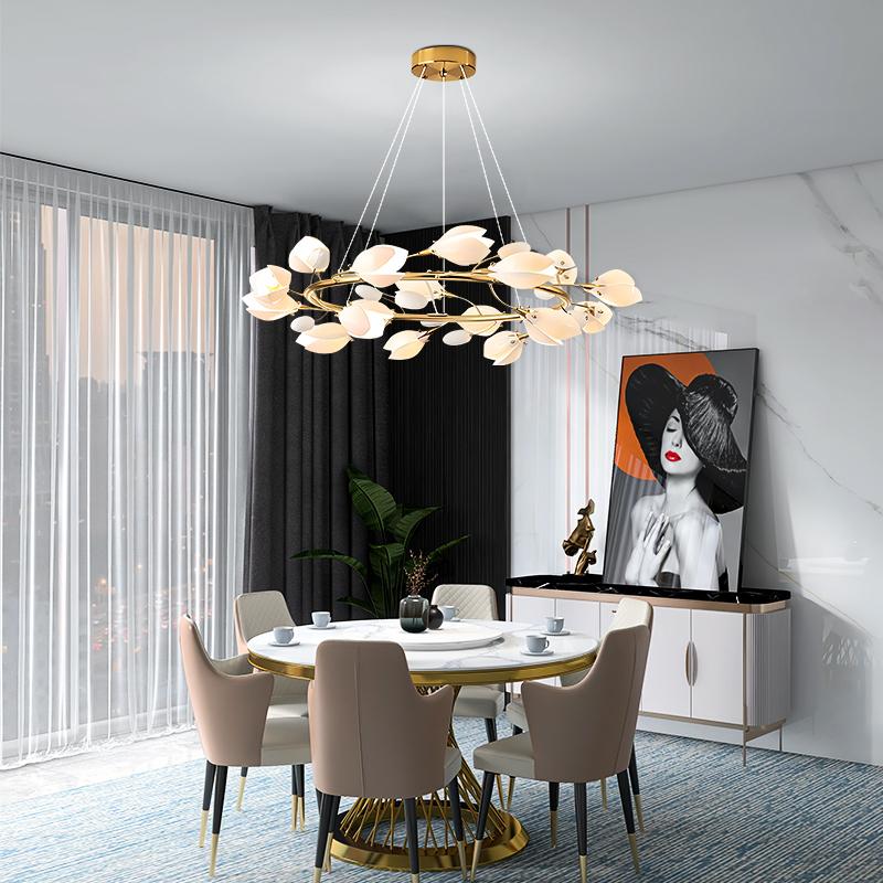 Feyran Ceramics Magnolia Chandelier