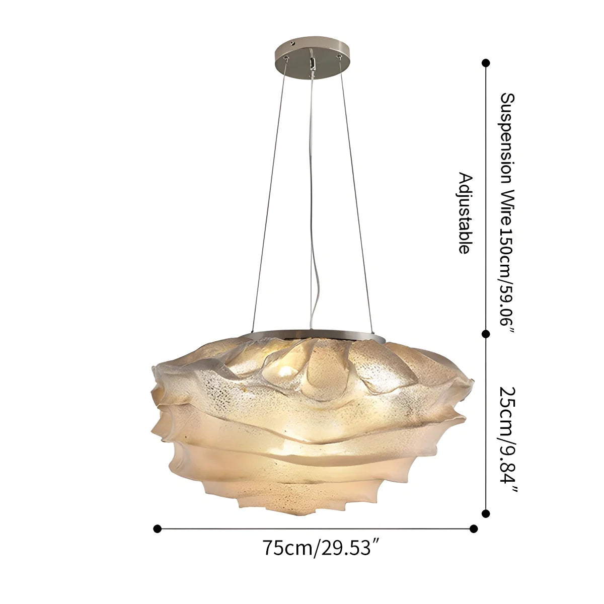 Feyran Cumulus Cloud Pendant Light for Modern Spaces