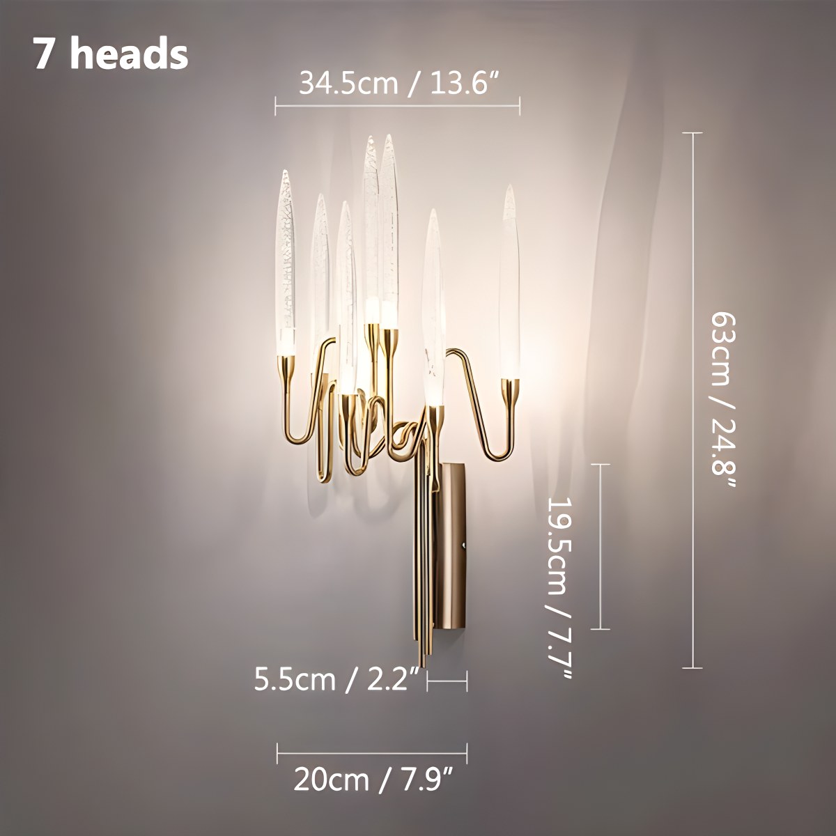 Feyran Modern Branch Chandelier & Floor Lamp