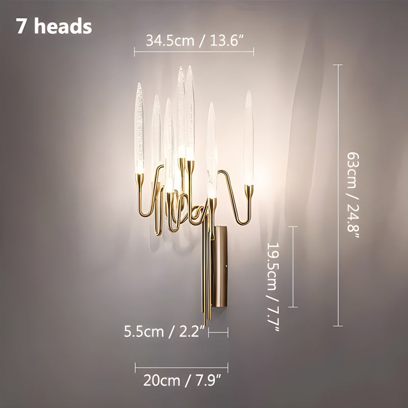 Feyran Modern Branch Chandelier & Floor Lamp