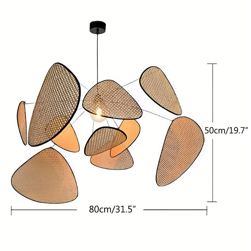 Feyran Screen Cannage Suspension Chandelier