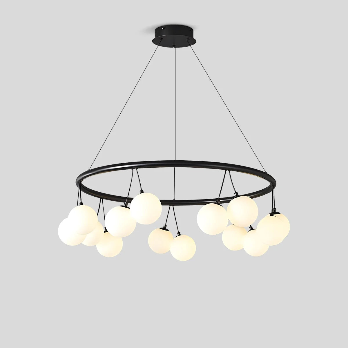 Feyran Valentina Nordic LED Glass Ball Chandelier