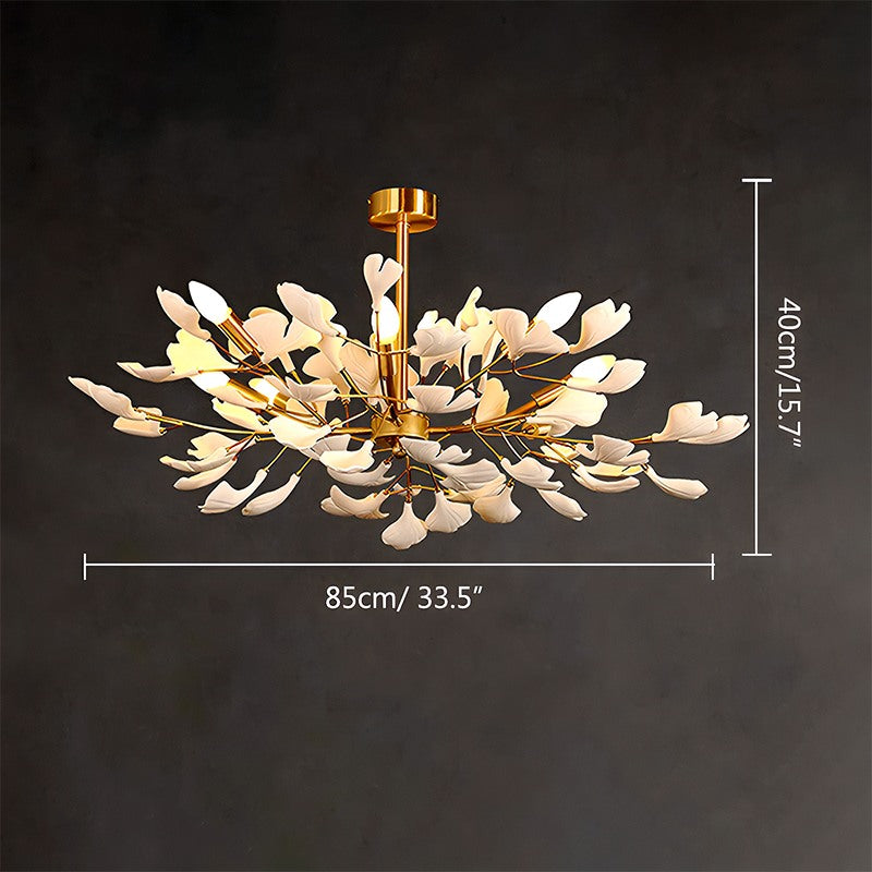 Feyran Ginkgo Chandelier-A for Bedroom Living Room