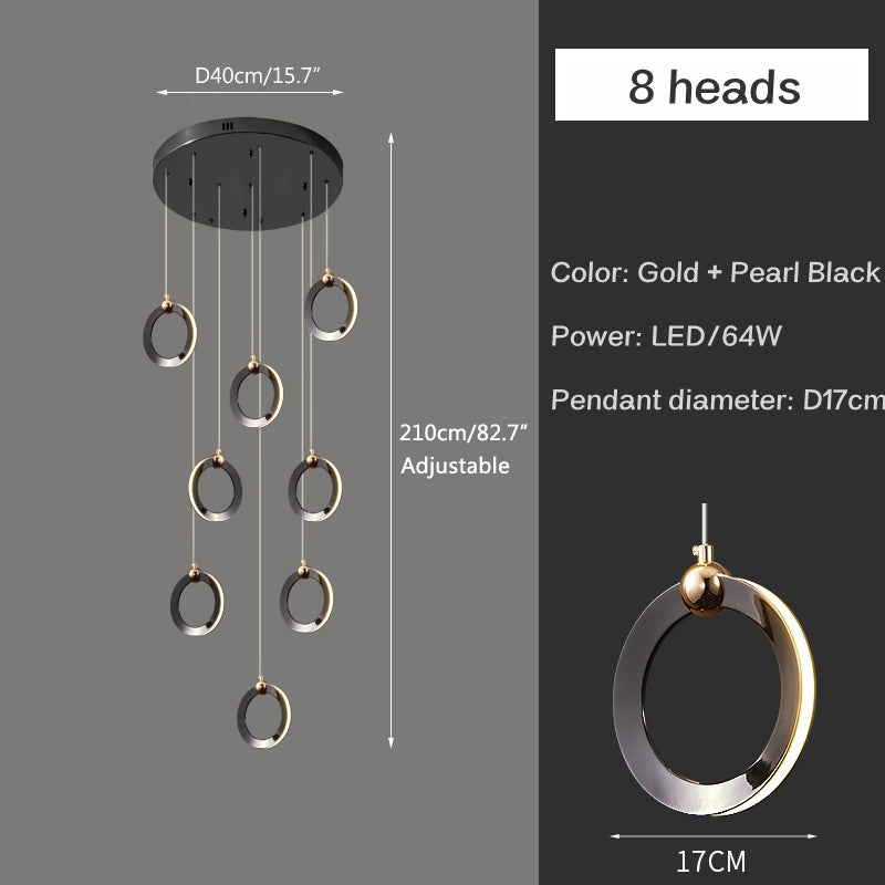 Feyran Nordic LED Ceiling Chandelier